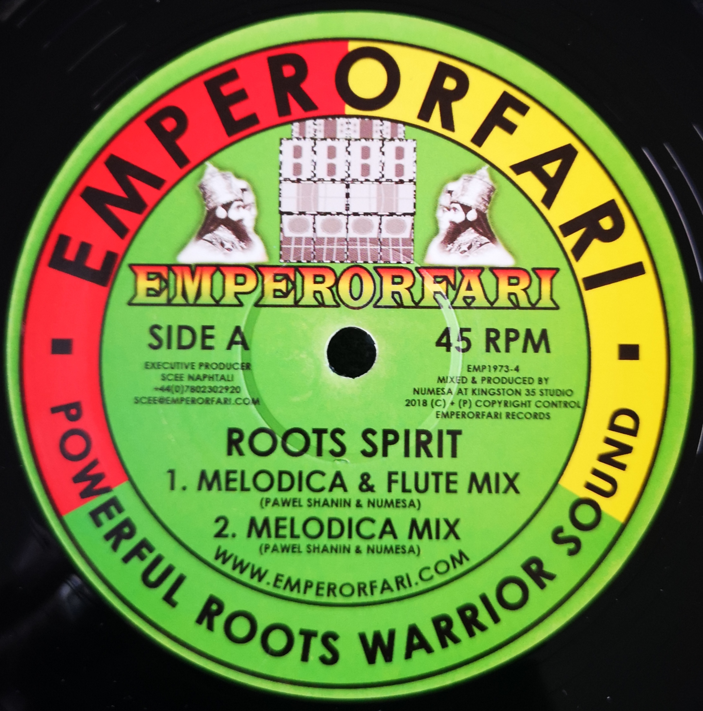 EMPERORFARI ROOTS SPIRIT DIGITAL DOWNLOAD! 4 TRACKS