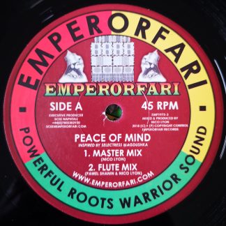 PEACE OF MIND 12" VINYL KILLER EMPERORFARI RELEASE!