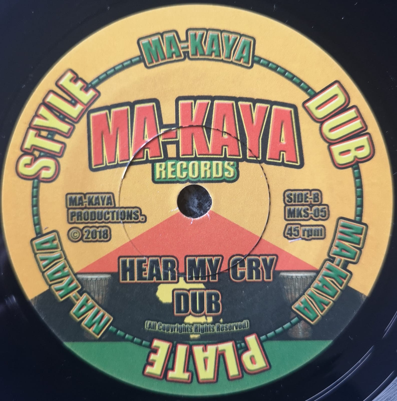 BRAND NEW MA-KAYA 7" HEAR MY CRY - Image 2