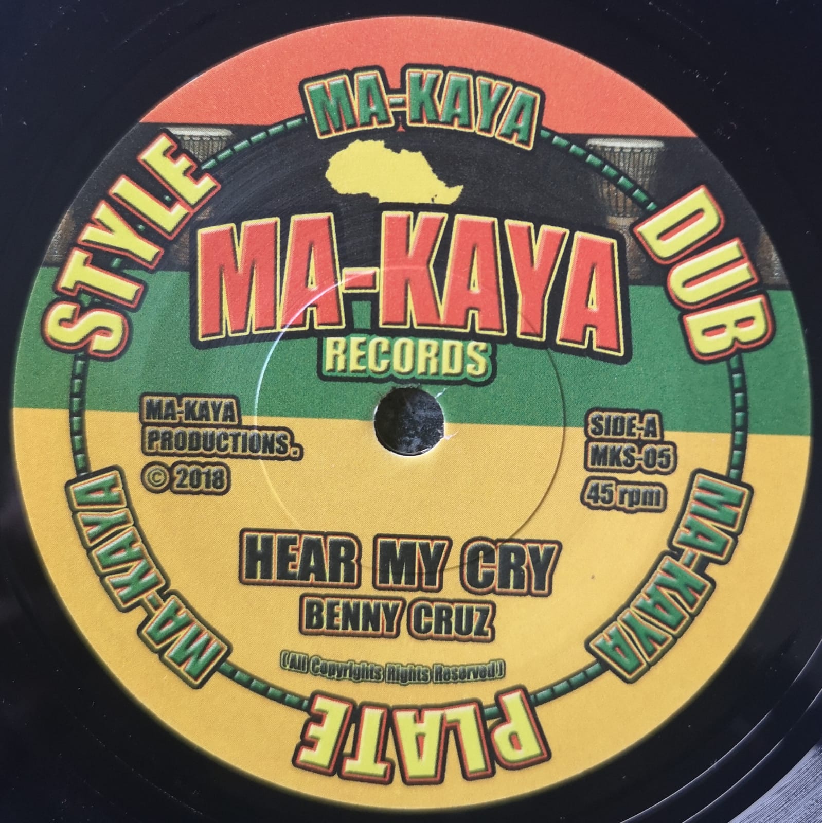 BRAND NEW MA-KAYA 7" HEAR MY CRY