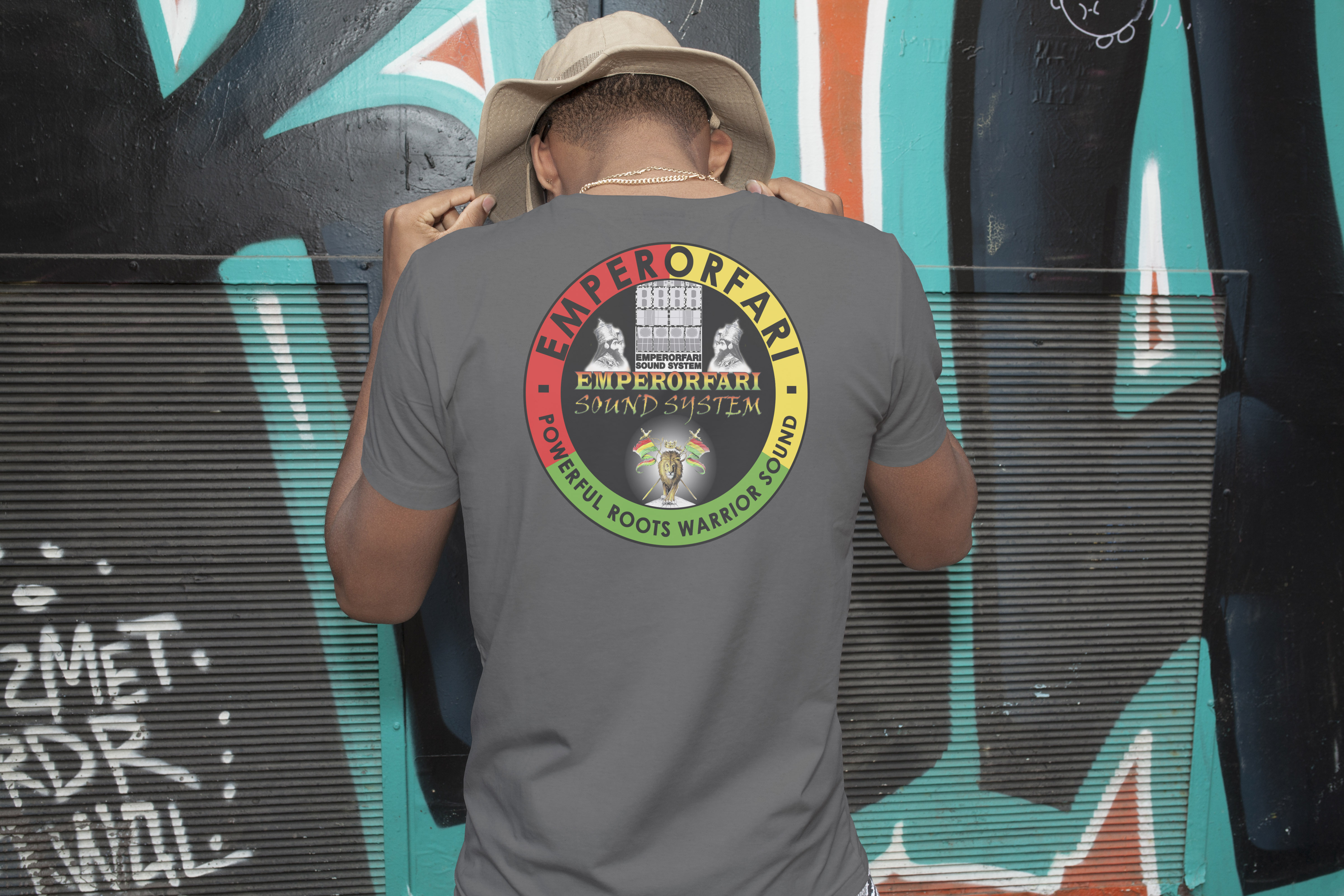 "EMPERORFARI" UNISEX HEAVY PREMIUM COTTON T-SHIRTS NEW IN STOCK - PRINTING FRONT & REAR IN MEDIUM OR LARGE - Image 22