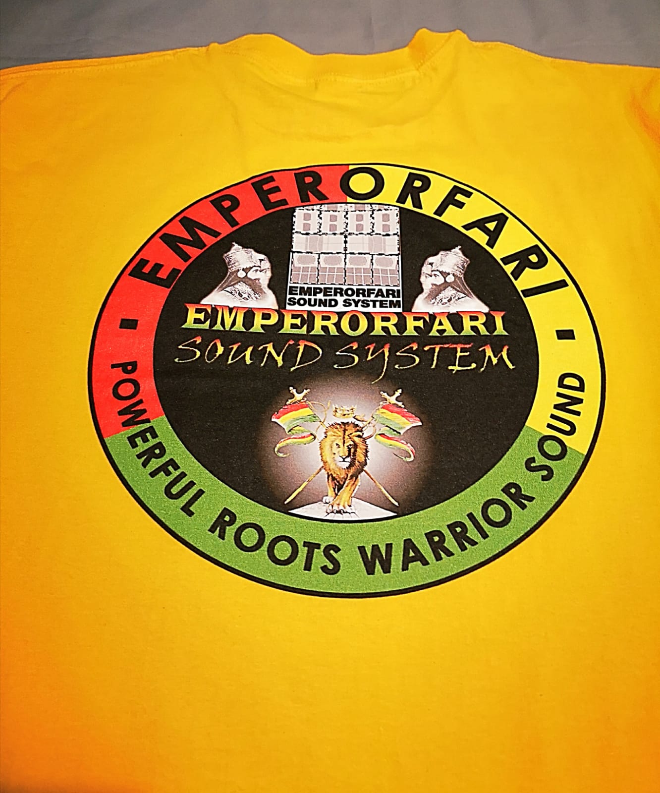 "EMPERORFARI" UNISEX HEAVY PREMIUM COTTON T-SHIRTS NEW IN STOCK - PRINTING FRONT & REAR IN MEDIUM OR LARGE - Image 12