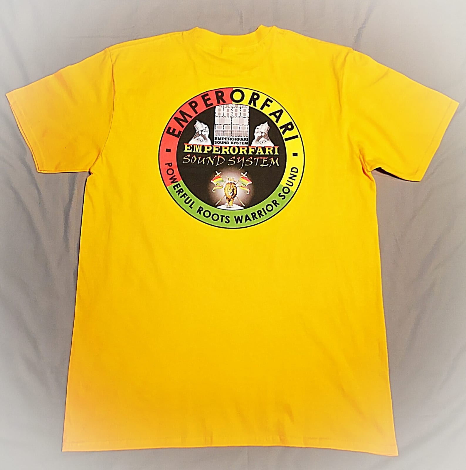 "EMPERORFARI" UNISEX HEAVY PREMIUM COTTON T-SHIRTS NEW IN STOCK - PRINTING FRONT & REAR IN MEDIUM OR LARGE - Image 11