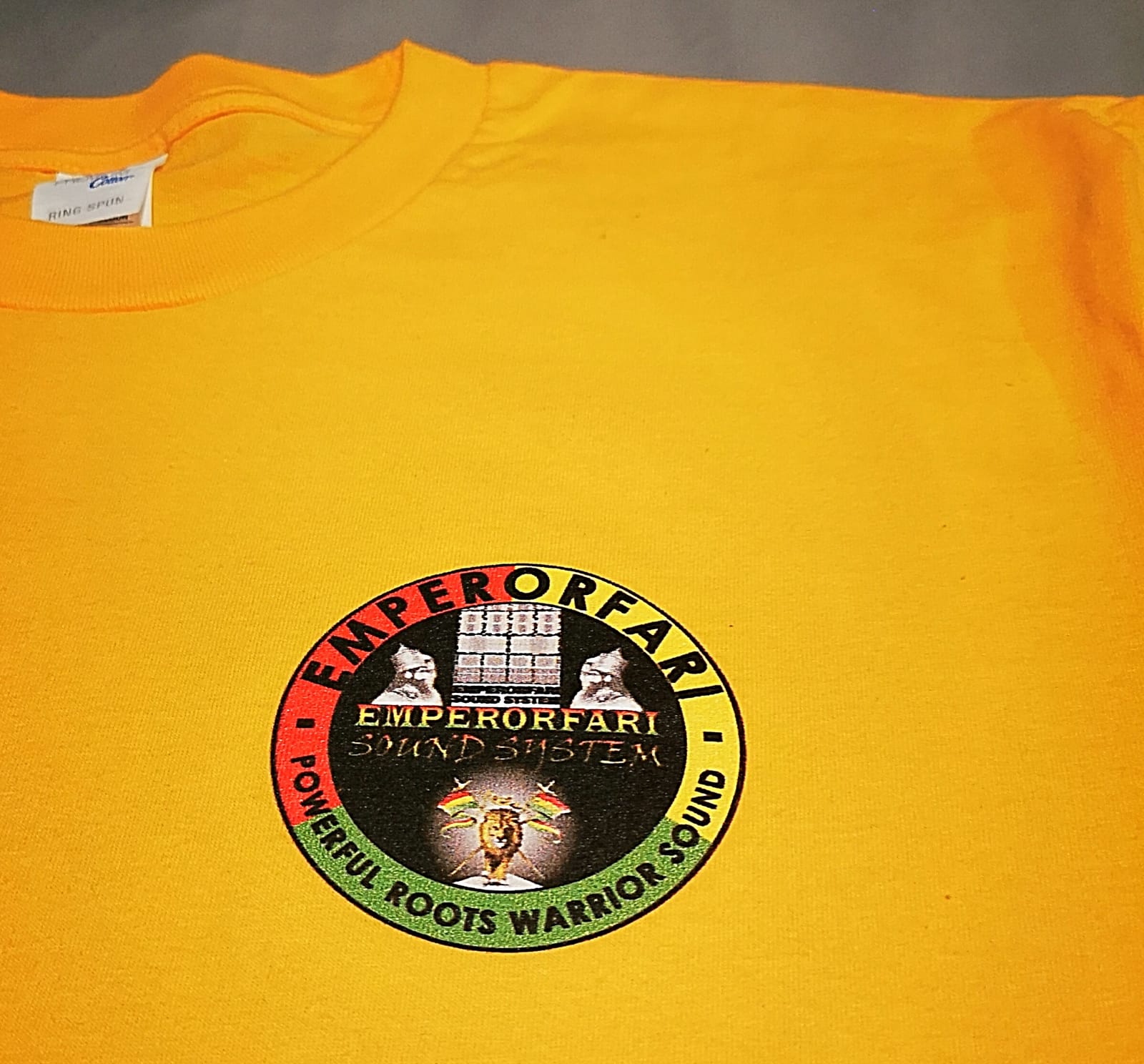 "EMPERORFARI" UNISEX HEAVY PREMIUM COTTON T-SHIRTS NEW IN STOCK - PRINTING FRONT & REAR IN MEDIUM OR LARGE - Image 10