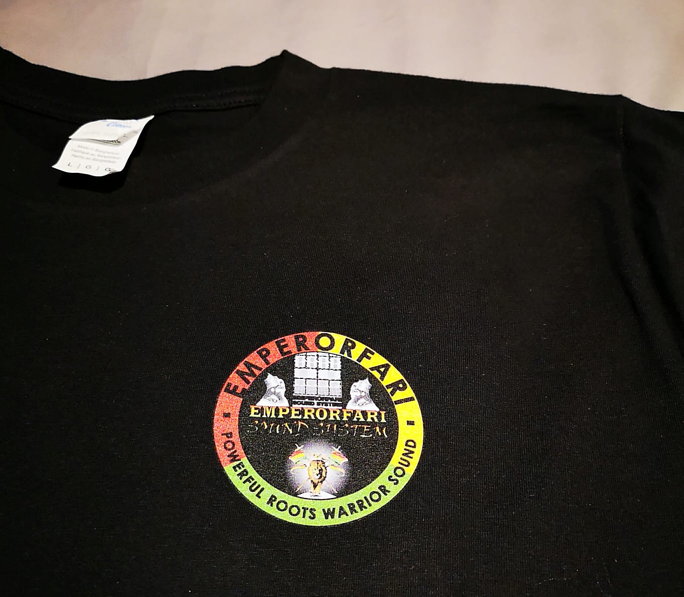 "EMPERORFARI" UNISEX HEAVY PREMIUM COTTON T-SHIRTS NEW IN STOCK - PRINTING FRONT & REAR IN MEDIUM OR LARGE - Image 14