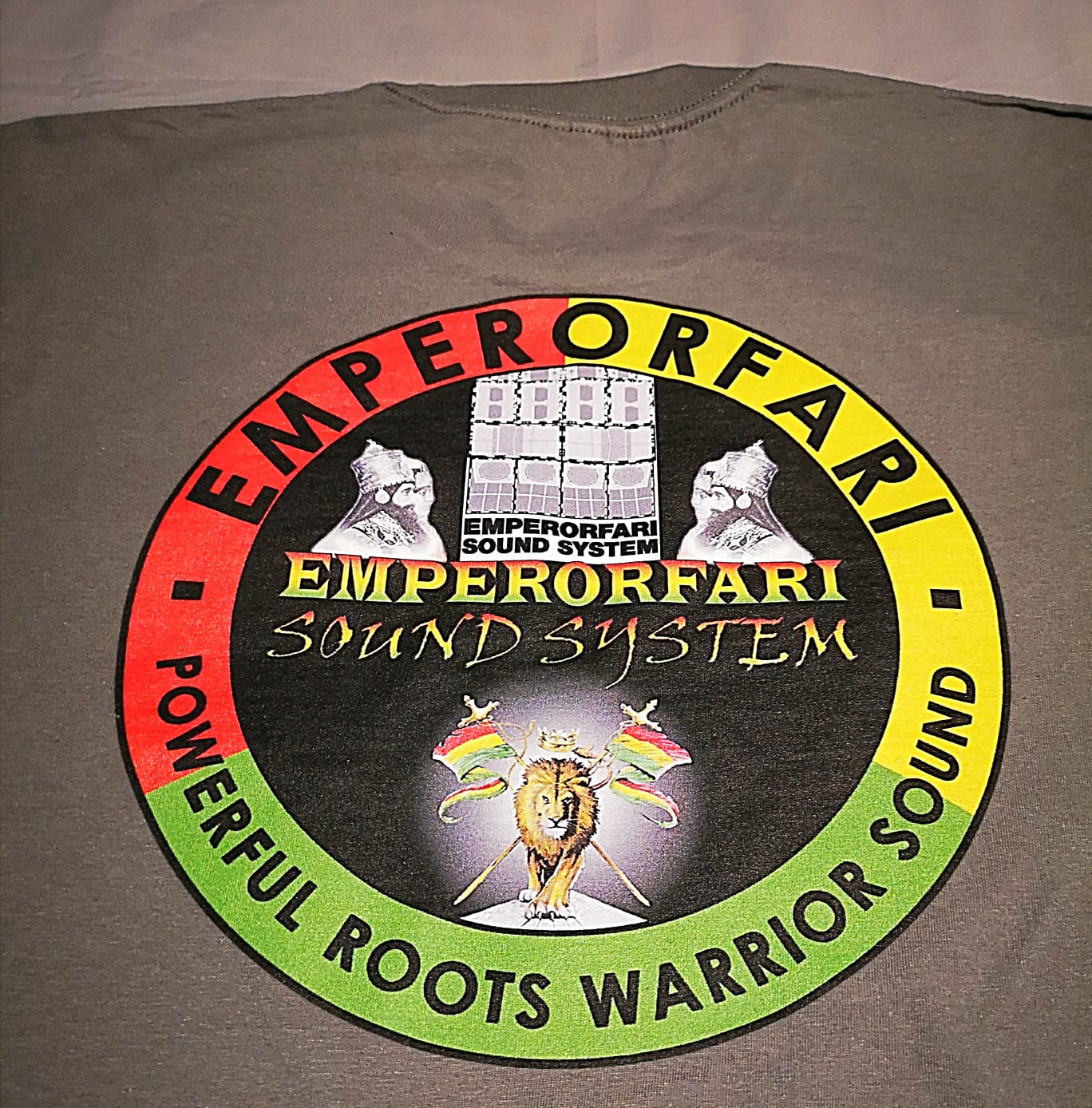 "EMPERORFARI" UNISEX HEAVY PREMIUM COTTON T-SHIRTS NEW IN STOCK - PRINTING FRONT & REAR IN MEDIUM OR LARGE - Image 17