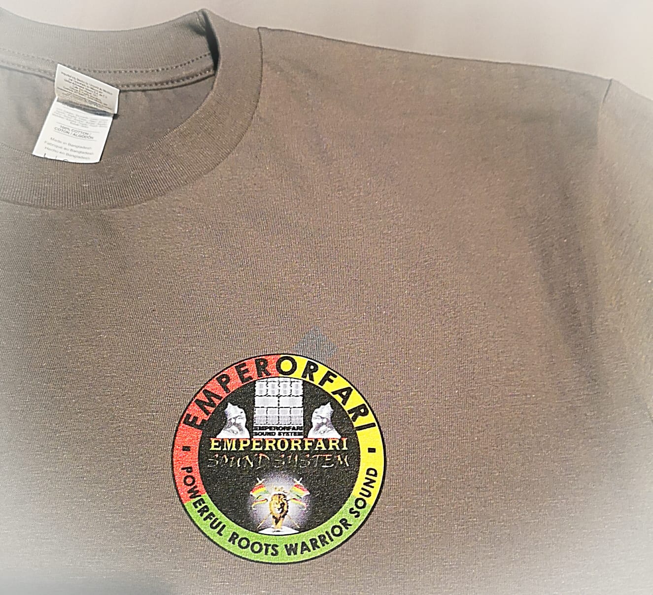 "EMPERORFARI" UNISEX HEAVY PREMIUM COTTON T-SHIRTS NEW IN STOCK - PRINTING FRONT & REAR IN MEDIUM OR LARGE - Image 20