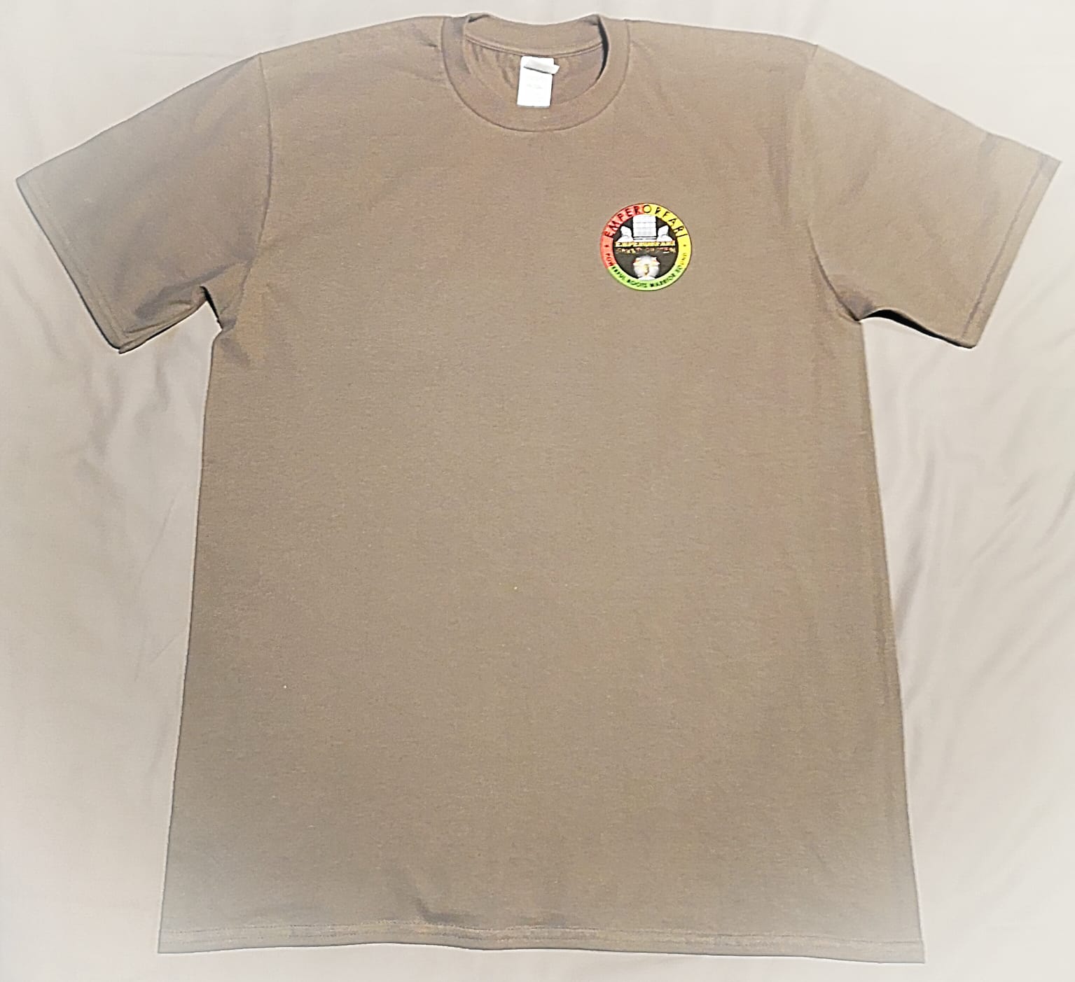 "EMPERORFARI" UNISEX HEAVY PREMIUM COTTON T-SHIRTS NEW IN STOCK - PRINTING FRONT & REAR IN MEDIUM OR LARGE - Image 19