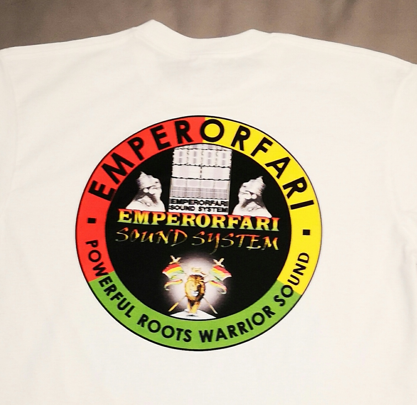 "EMPERORFARI" UNISEX HEAVY PREMIUM COTTON T-SHIRTS NEW IN STOCK - PRINTING FRONT & REAR IN MEDIUM OR LARGE - Image 8