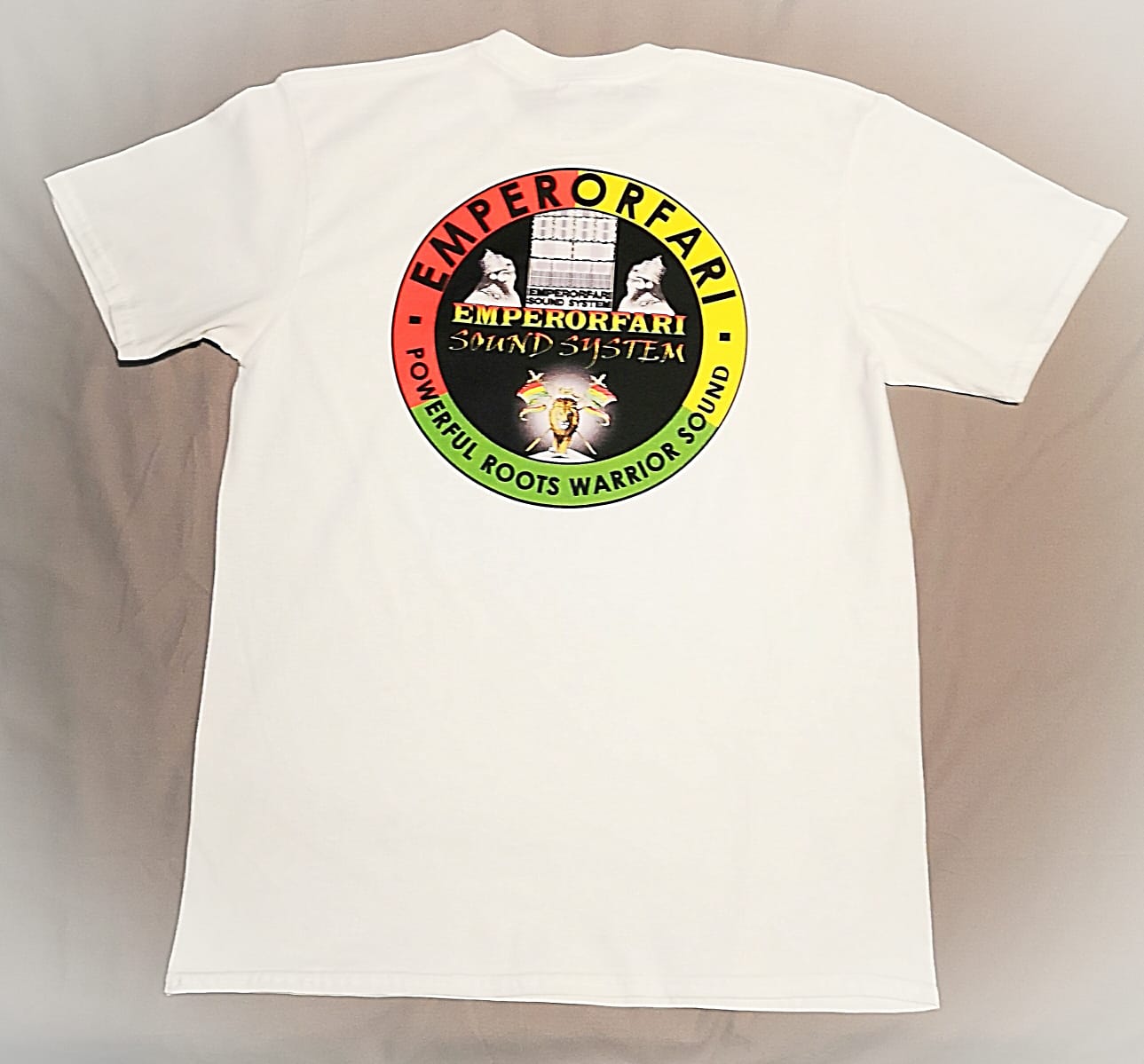 "EMPERORFARI" UNISEX HEAVY PREMIUM COTTON T-SHIRTS NEW IN STOCK - PRINTING FRONT & REAR IN MEDIUM OR LARGE - Image 7