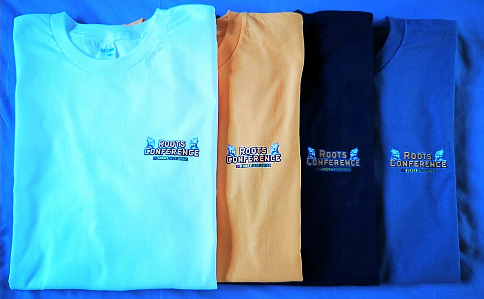 “ROOTS CONFERENCE” UNISEX HEAVY PREMIUM COTTON T-SHIRTS NEW IN STOCK – PRINTING FRONT & REAR IN MEDIUM OR LARGE - Image 22