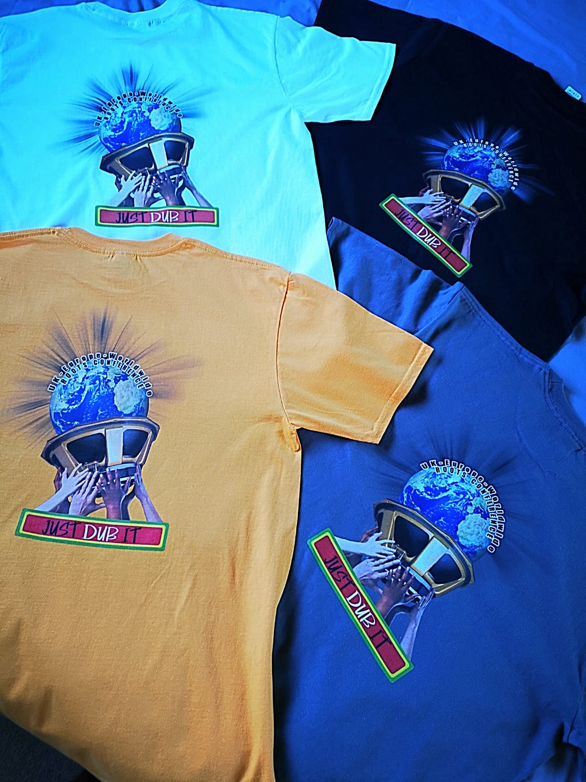 “ROOTS CONFERENCE” UNISEX HEAVY PREMIUM COTTON T-SHIRTS NEW IN STOCK – PRINTING FRONT & REAR IN MEDIUM OR LARGE