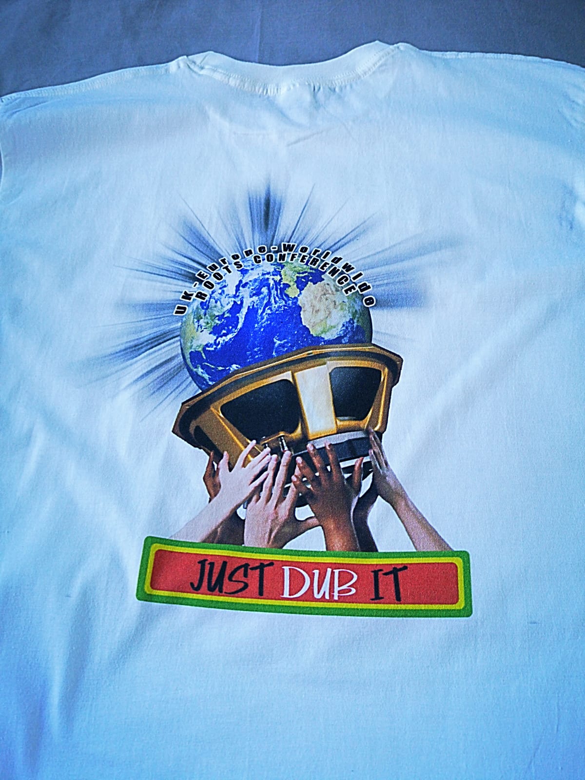 “ROOTS CONFERENCE” UNISEX HEAVY PREMIUM COTTON T-SHIRTS NEW IN STOCK – PRINTING FRONT & REAR IN MEDIUM OR LARGE - Image 14