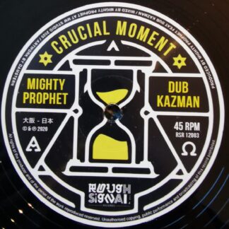 💥🔥💥 BRAND NEW 12" VINYL ROUGH SIGNAL RECORDS (JAPAN) "CRUCIAL MOMENT" BIG BIG TUNE!