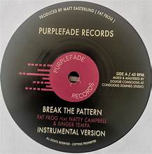 💥🔥💥 BRAND NEW IN-STOCK PURPLEFADE 12″ VINYL RECORD “BREAK THE PATTERN" MASSIVE RELEASE!