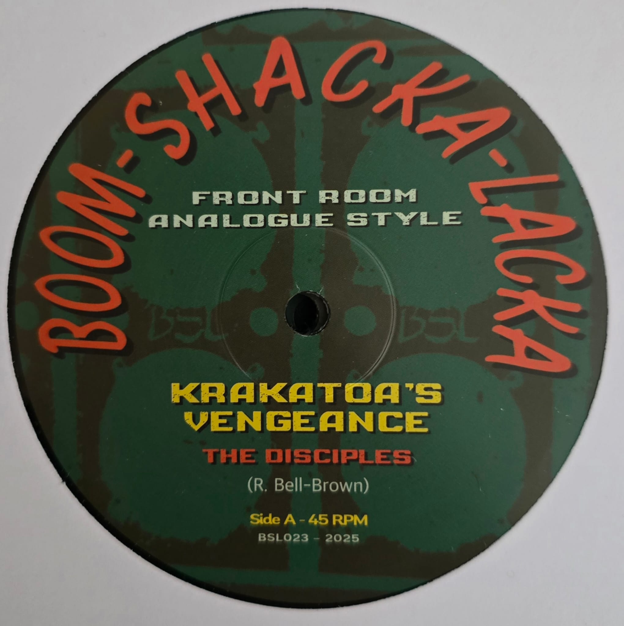 💥🔥💥 BRAND NEW IN STOCK 10" VINYL RECORD FROM BOOM SHACKA LACKA "KRAKATOA'S VENGENCE / SACRAED HILLS" BIG RELEASE!