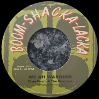 💥🔥💥 BRAND NEW IN STOCK 7" VINYL RECORD FROM BOOM-SHAKA-LACKA "WE A WARRIOR" BIG RELEASE!